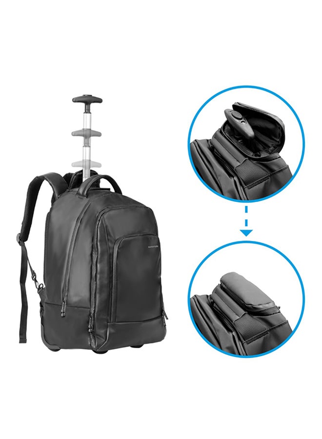 PROMATE - Laptop Trolley Bag With Adjustable Handle black - Image 1