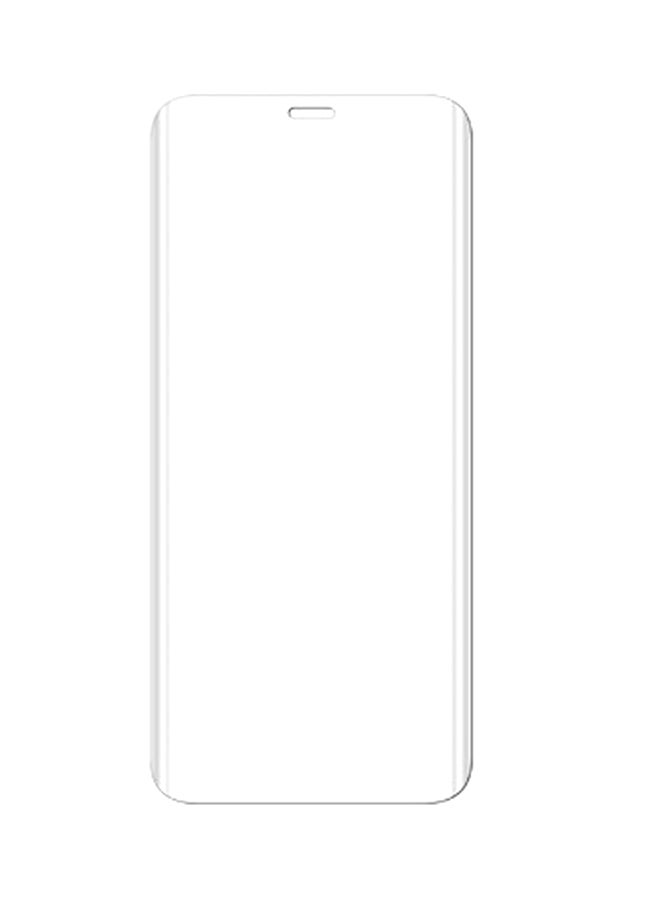 بلولانز لاصقة حماية ثلاثية الأبعاد مقوسة لشاشة هاتف سامسونج جالاكسي S9 بلس شفاف