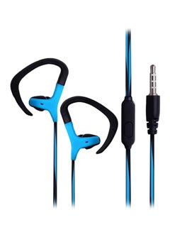 Bluelans Sports Running Stereo In-Ear Earphones With Mic Blue/Black 