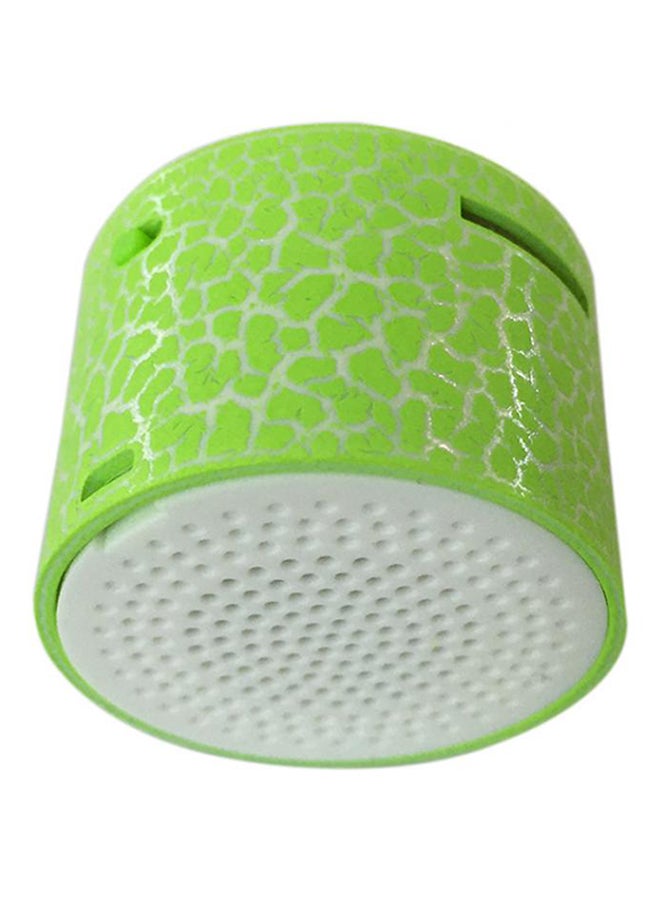 Crack Bluetooth Speaker Green/White