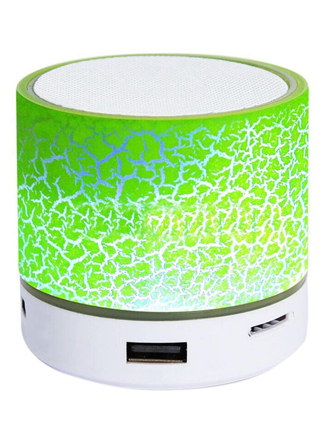 LED Mini Bluetooth Speaker Green