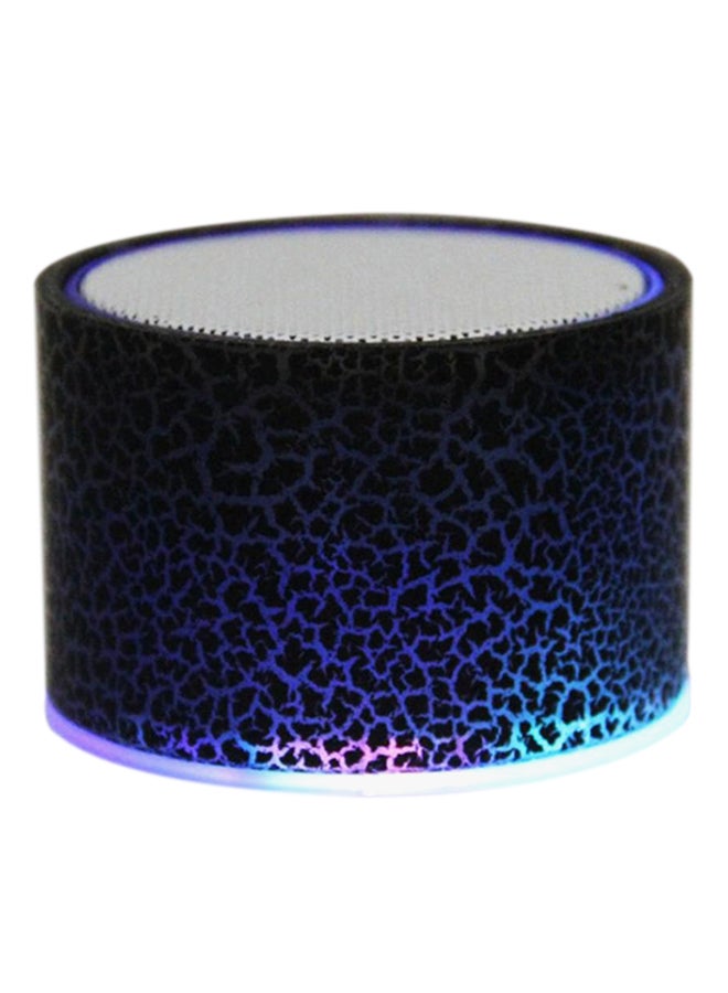 LED Mini Bluetooth Speaker Navy Blue