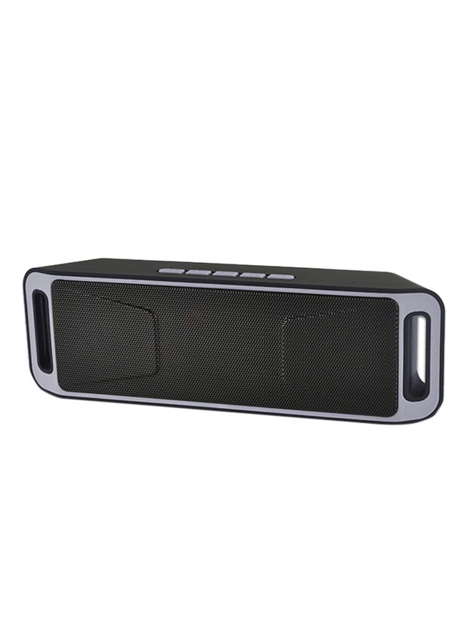 Super Bass Bluetooth Speaker Grey