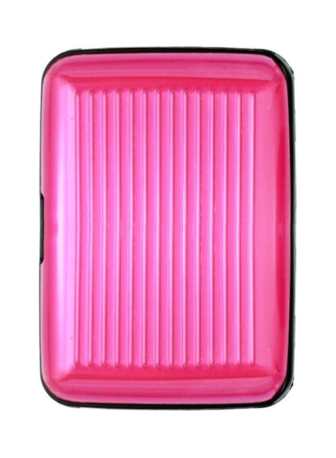 Waterproof Business ID Credit Card Holder Pink  - Image 1