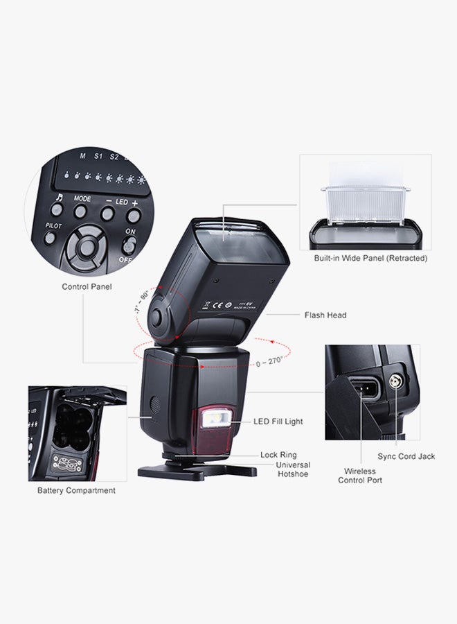 ANDOER - On-camera External Flash Light White - Image 1