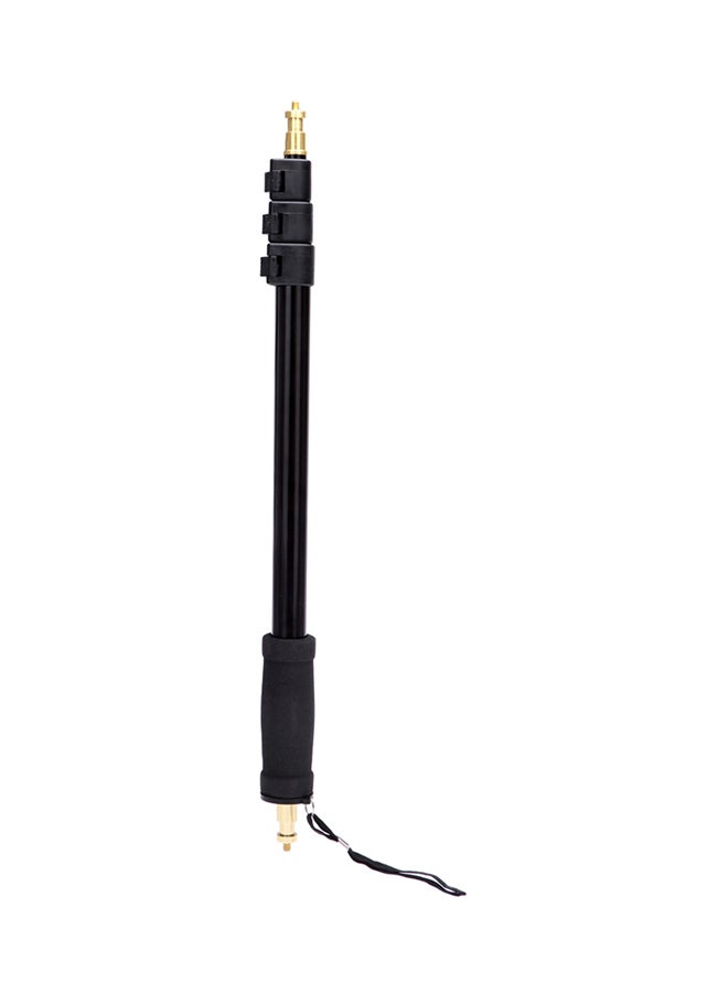 Light Boom Pole Stick For Witstro Flash AD180 AD360 Light Black