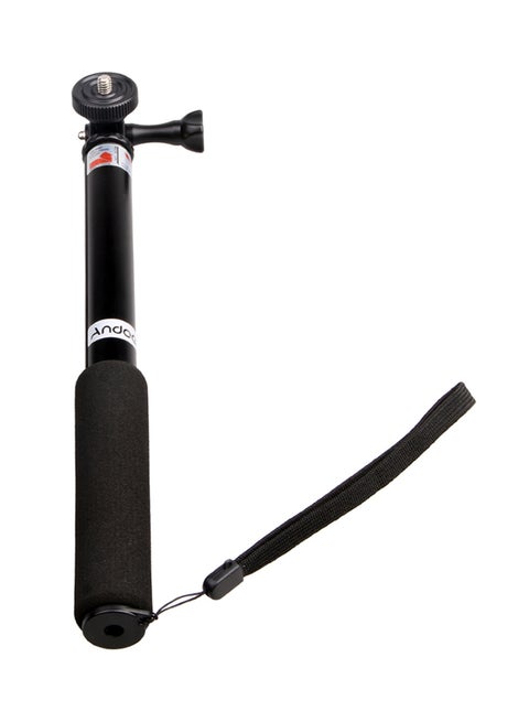 Portable Handheld Telescopic Monopod Selfie Stick Black