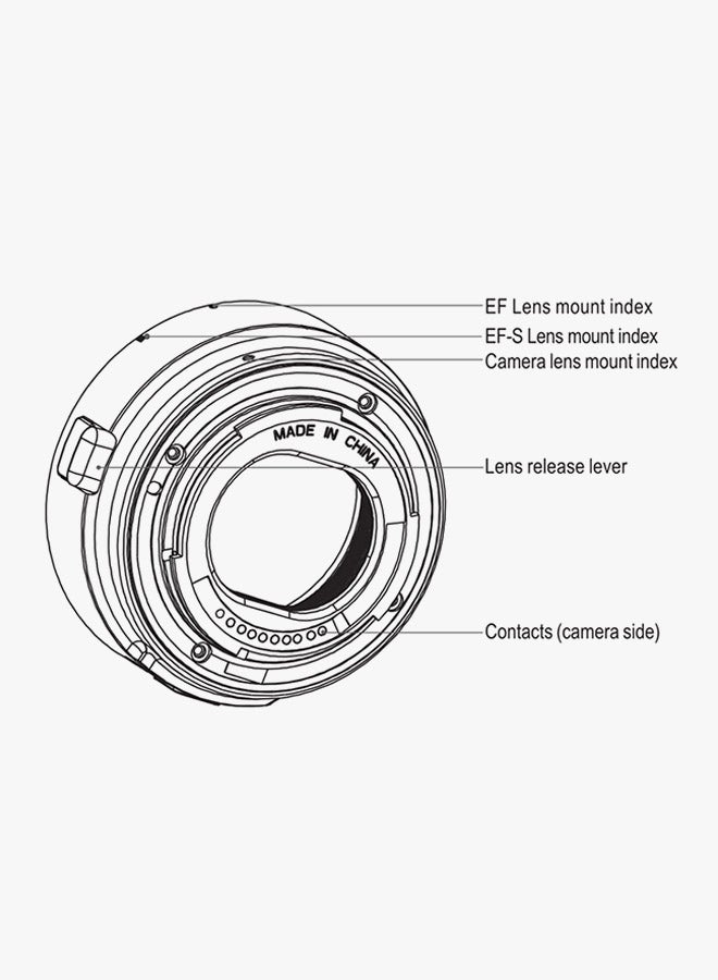 VILTROX - Lens Mount Adapter Black - Image 1