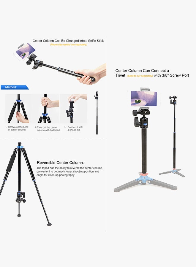 IS05 Portable Tripod Kit Black/Blue