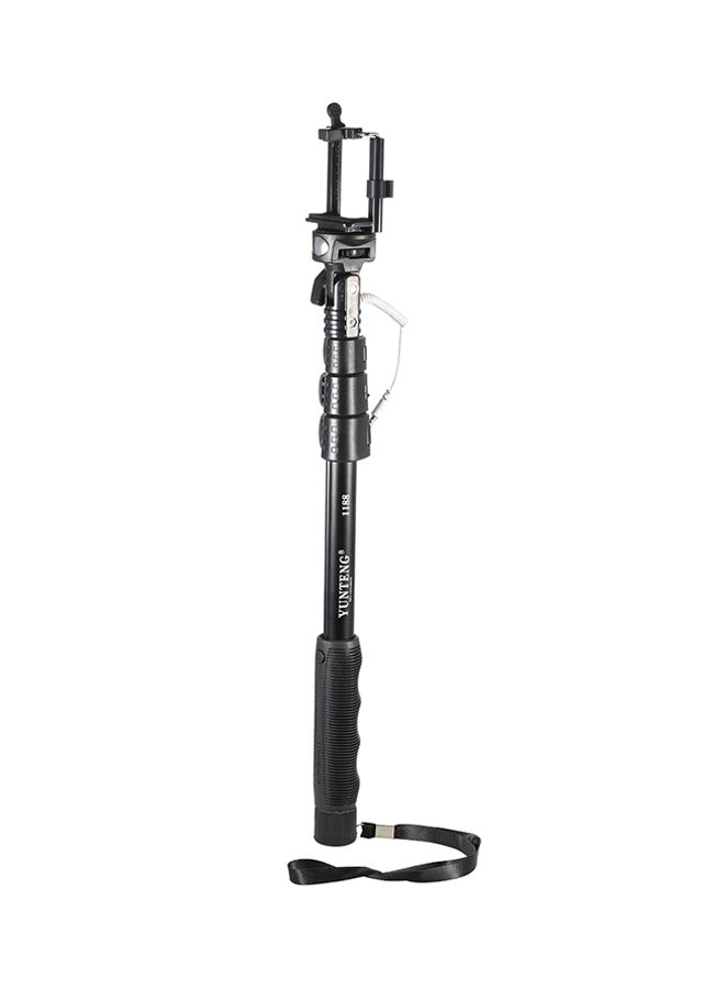 Extendable Selfie Stick Black  - Image 1