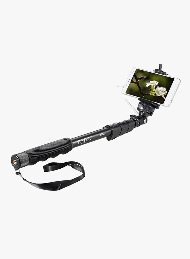 Extendable Selfie Stick Black  - Image 3