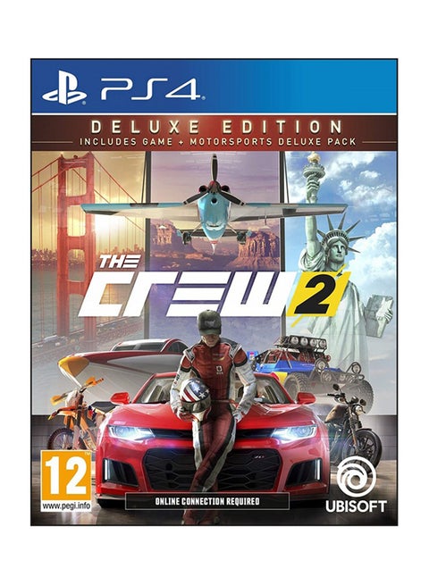 The Crew 2 Deluxe Edition (Intl Version) - Racing - PlayStation 4 (PS4)