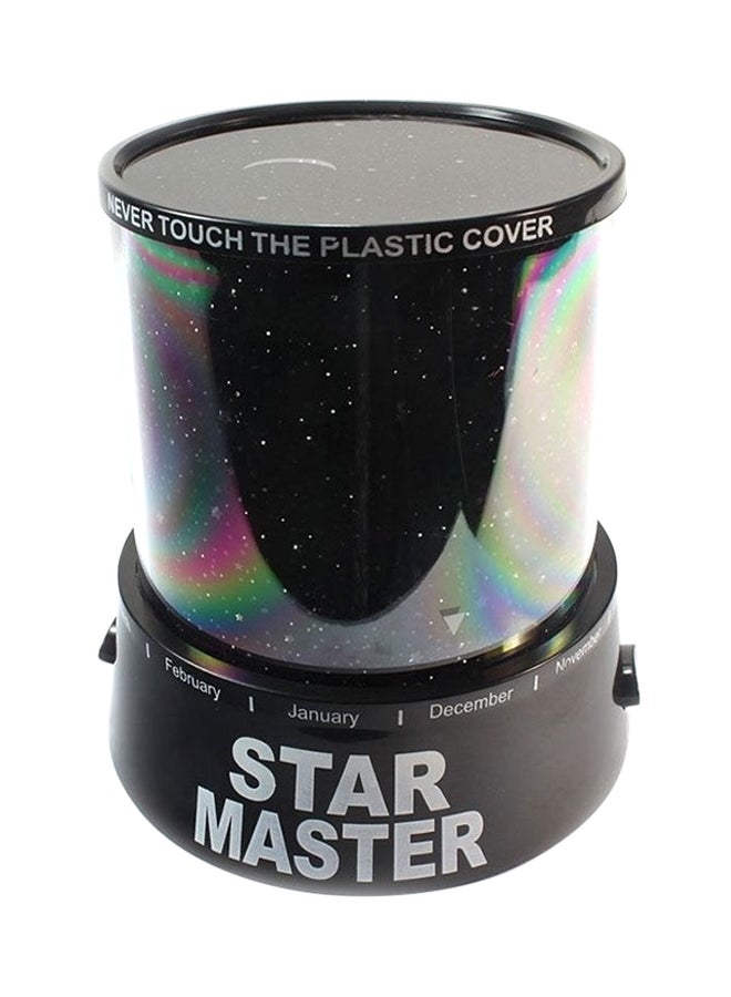 STAR MASTER LED Star Master Light Black/Clear 10.8x11.7cm 