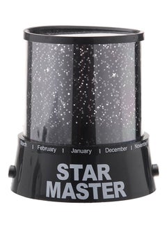 LED Star Projecting Light Black