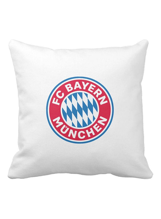 FC Bayern Munchen Printed Pillow White/Red/Blue 40x40cm - v1531314823/N15736308A_1