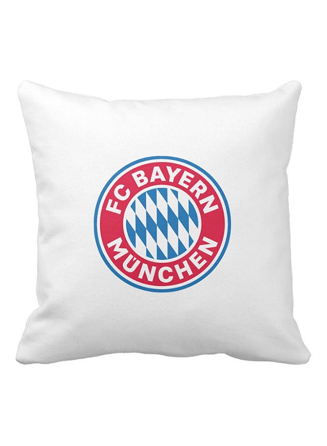 One Piece FC Bayern Munchen Printed Pillow White/Red/Blue 40x40cm - Image 1