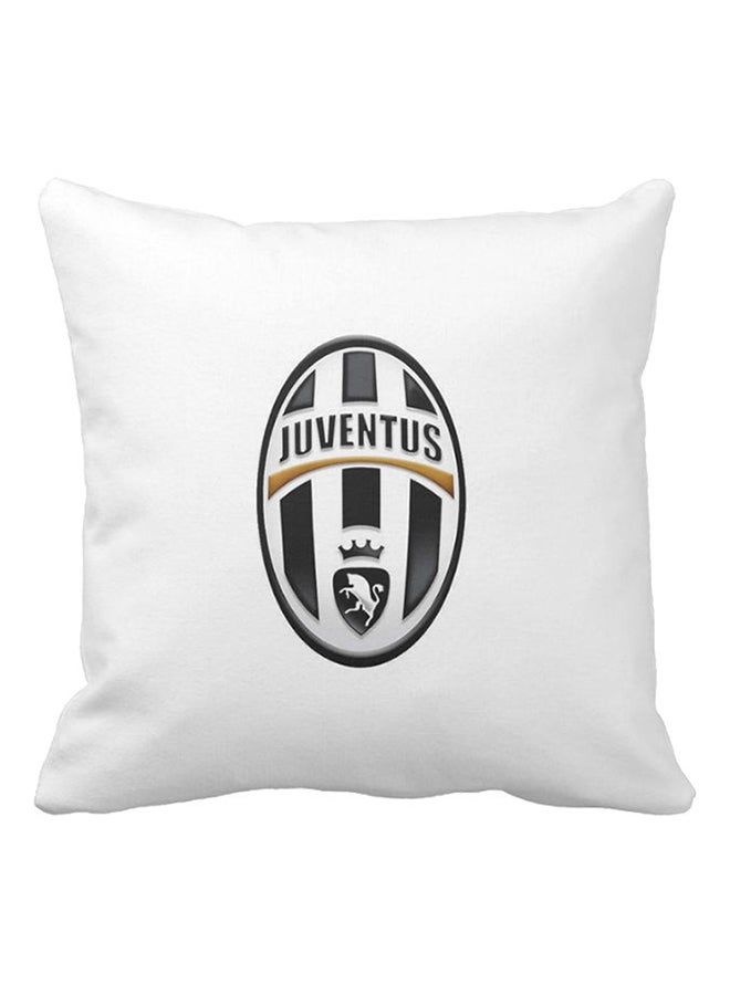 Juventus FC Printed Pillow White/Black 40x40cm - v1531314832/N15736320A_1