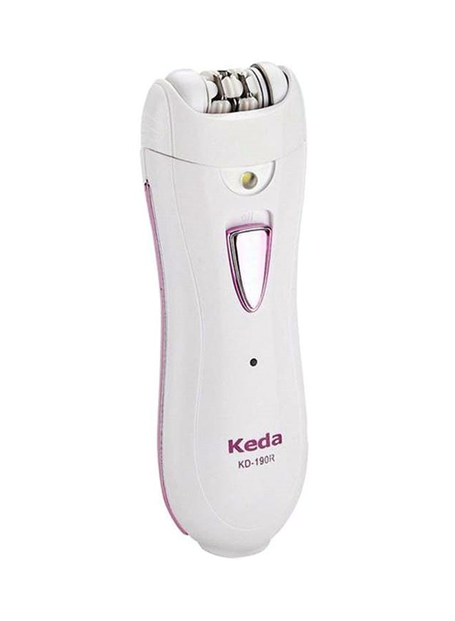 Rechargeable Hair Remover Epilator White - Image 1