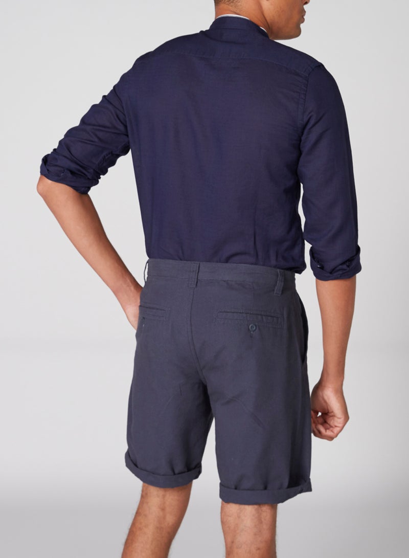 bossini Woven Shorts Blue  - Image 2