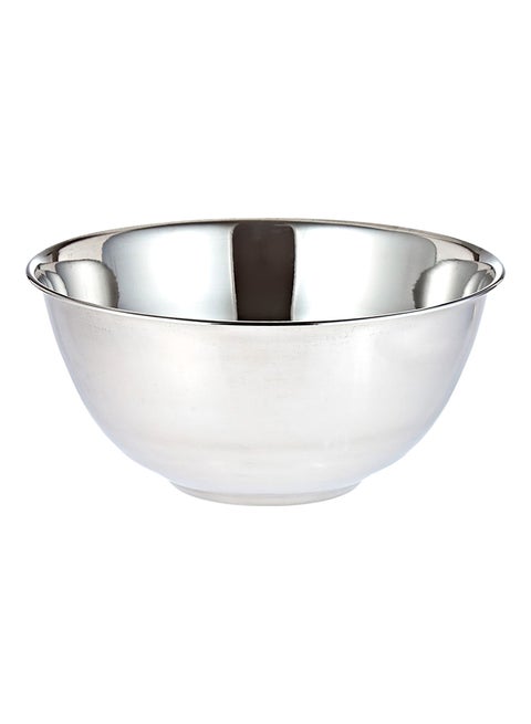 Stainless Steel Mixing Bowl Silver 24centimeter