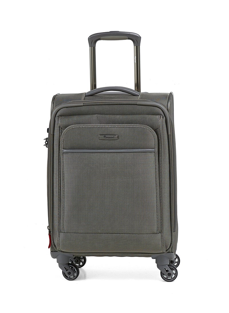 Regency - Softside Small Cabin Luggage Trolley Grey - Image 1