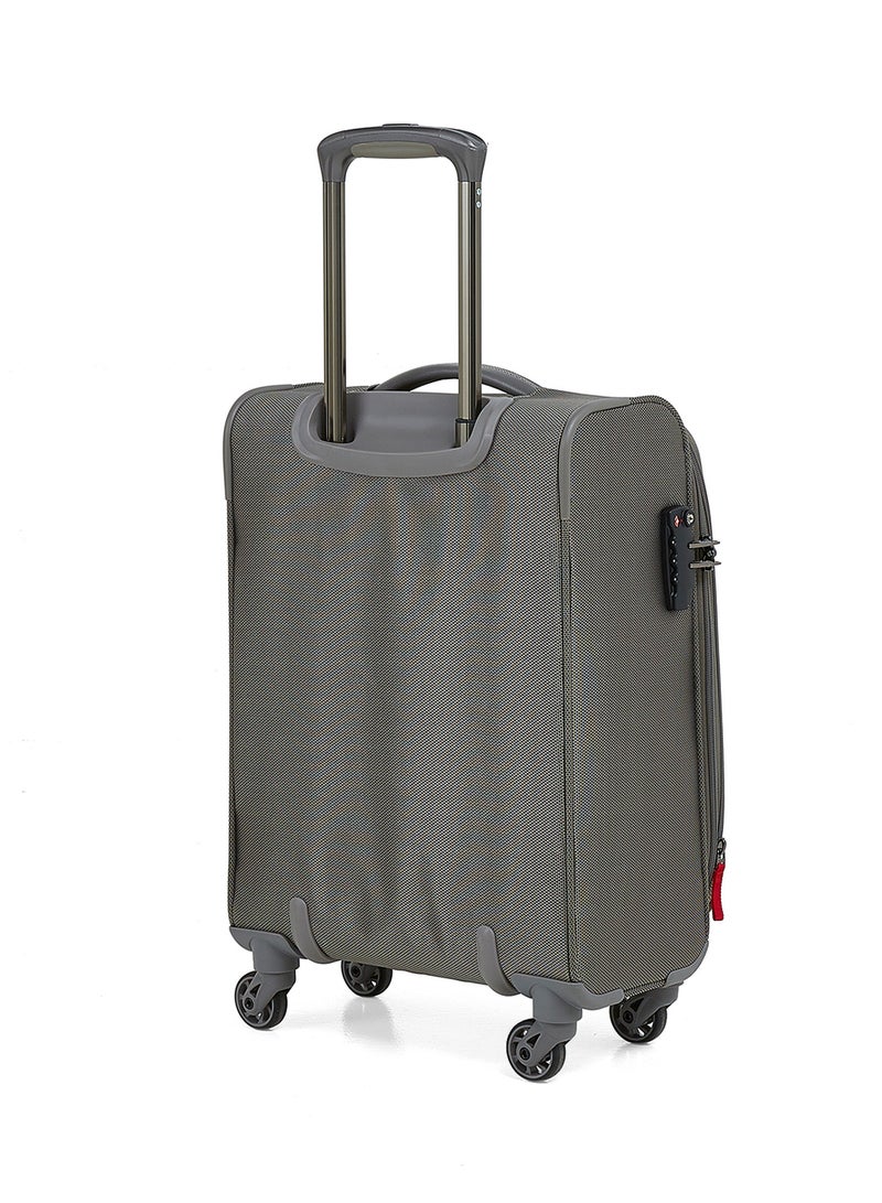Regency - Softside Small Cabin Luggage Trolley Grey - Image 1