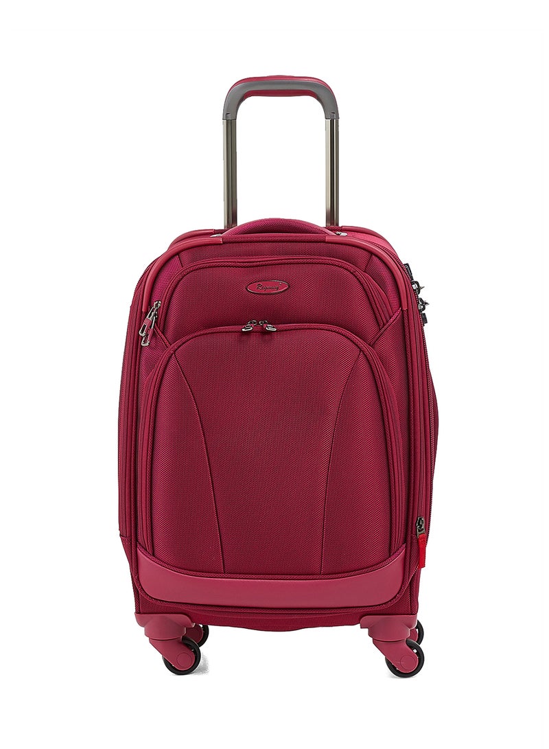 Regency Softside Small Cabin Luggage Trolley Strawberry Red - Image 1