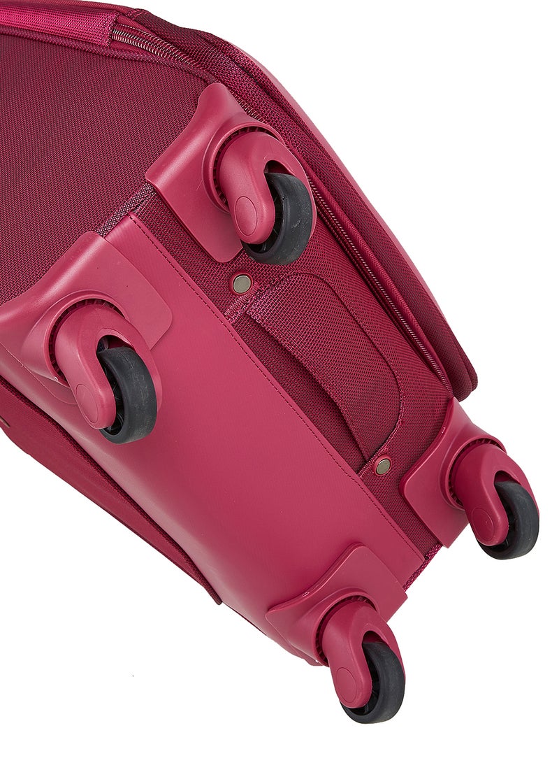 Regency Softside Small Cabin Luggage Trolley Strawberry Red - Image 5