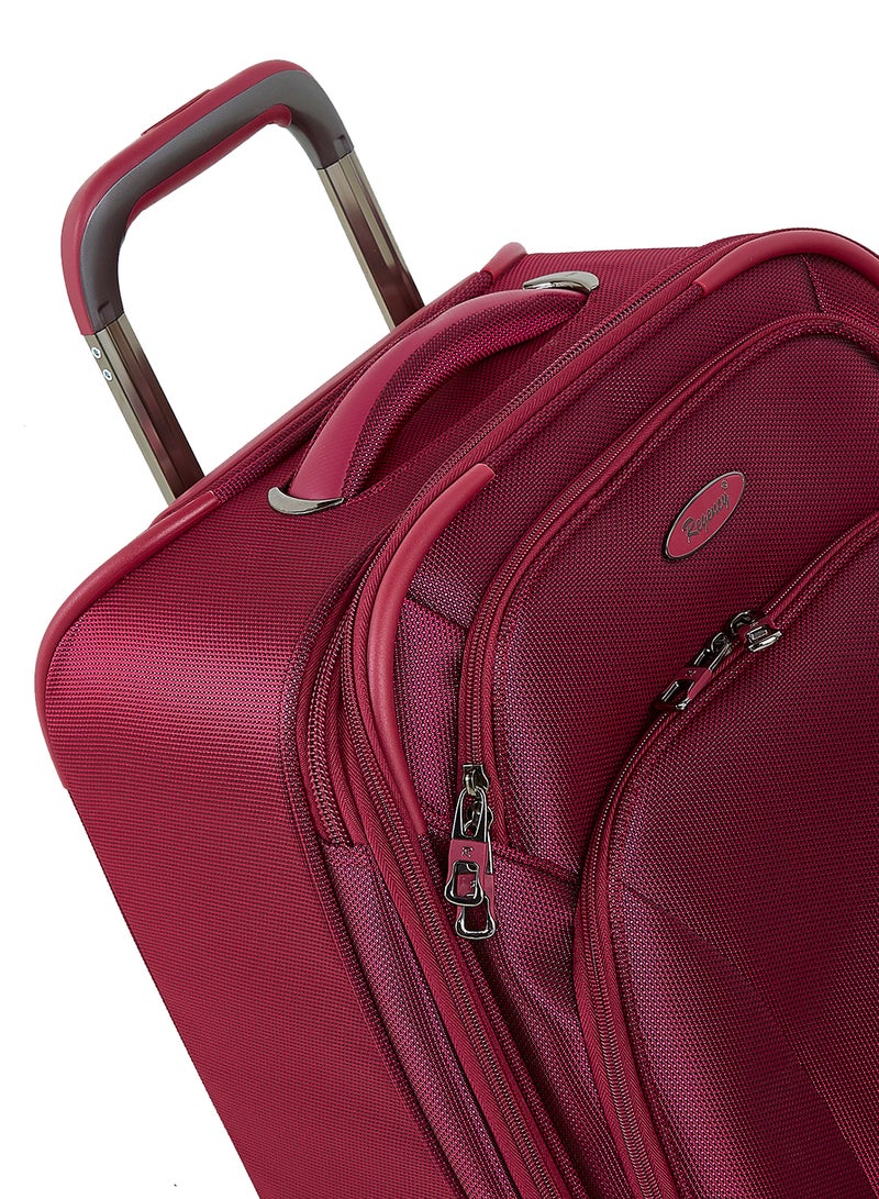 Regency Softside Small Cabin Luggage Trolley Strawberry Red - Image 4