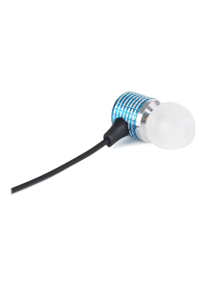 Perfect Sound Wired In-Ear Headset With Microphone Blue - Image 5