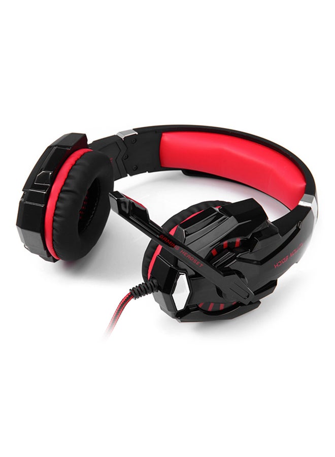 كوشن إيتش سماعة رأس G9000 سلكية للألعاب بتصميم يغطي الأذن مزودة بميكروفون لجهاز الألعاب بلايستيشن 4/ بلايستيشن 5/ إكس بوكس ون/ إكس بوكس سيريس إكس/ نينتندو سويتش/ أجهزة الكمبيوتر - Image 2