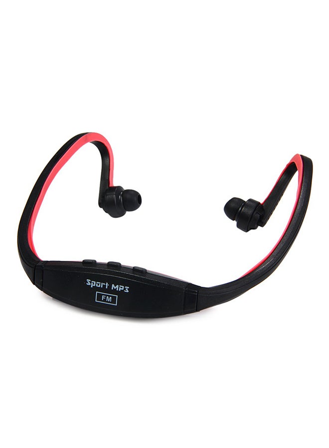 مشغل أصوات MP3 ستيريو رياضي AMZ182 أسود/أحمر - Image 2
