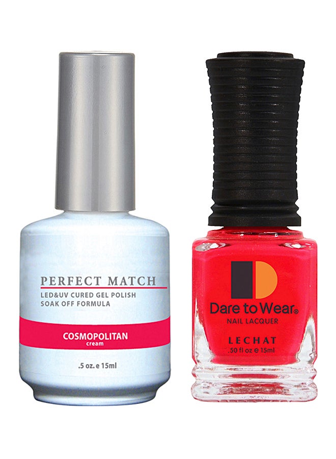 Lechat Perfect Match Gel Polish & Nail Lacquer Set Cosmopolitan - Image 1