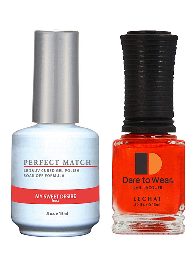 Lechat Perfect Match Gel Polish & Nail Lacquer Set My Sweet Desire - Image 1