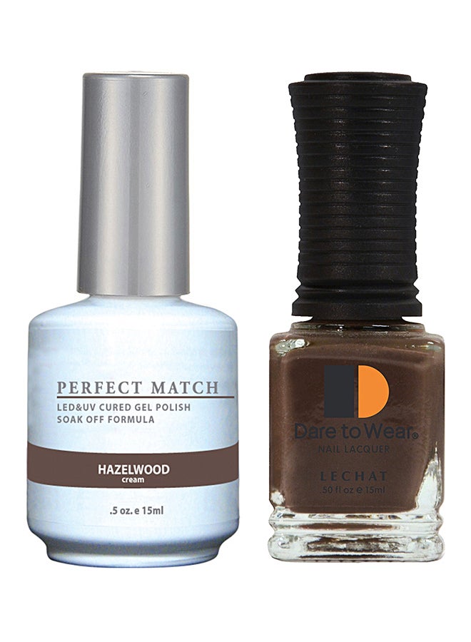Lechat Perfect Match Gel Polish & Nail Lacquer Set Hazelwood - Image 1