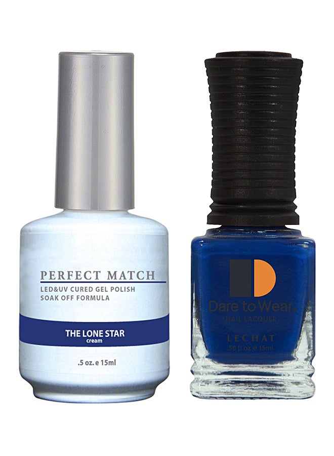 Lechat Perfect Match Gel Polish & Nail Lacquer Set The Lone Star - Image 1