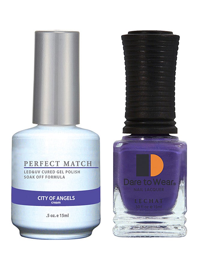Lechat Perfect Match Gel Polish & Nail Lacquer Set City Of Angels - Image 1