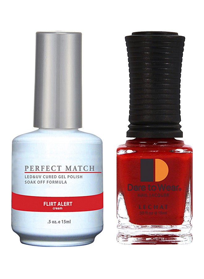 Lechat Perfect Match Gel Polish & Nail Lacquer Set Flirt Alert - Image 1