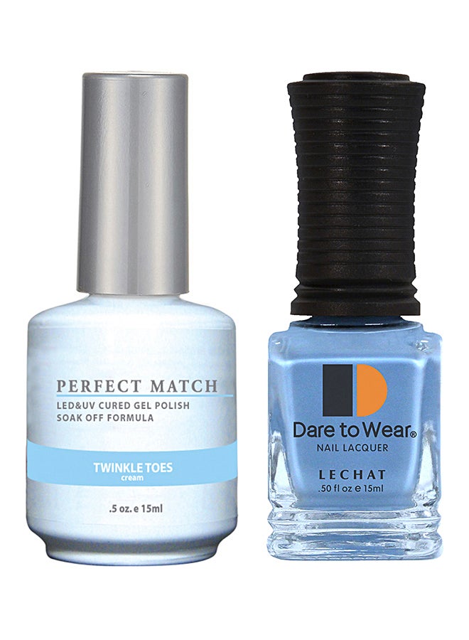 Lechat Perfect Match Gel Polish & Nail Lacquer Set Twinkle Toes - Image 1