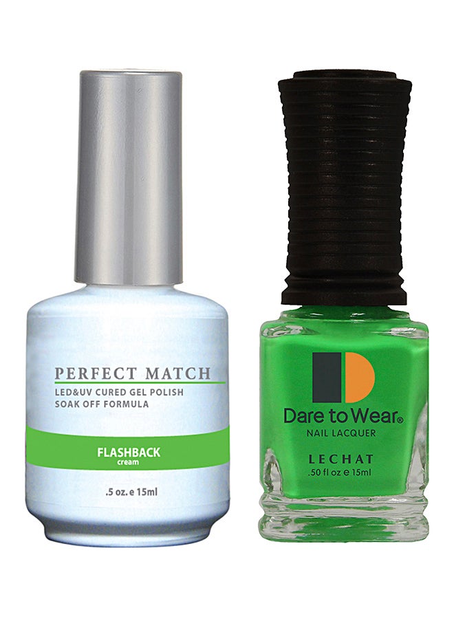 Lechat Perfect Match Gel Polish & Nail Lacquer Set Flashback - Image 1