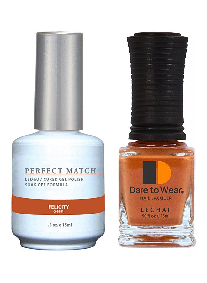 Lechat Perfect Match Gel Polish & Nail Lacquer Set Felicity - Image 1