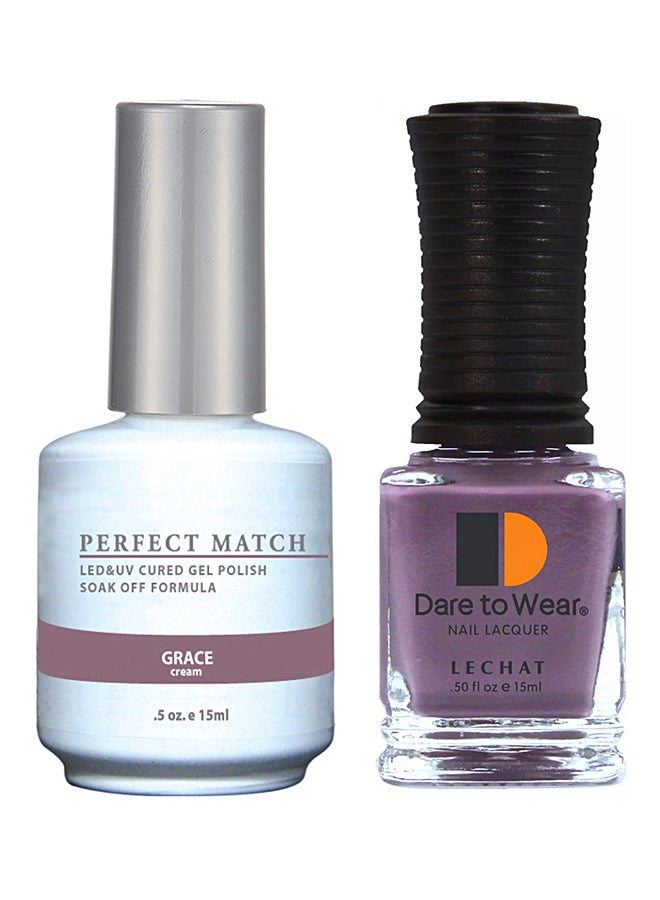 Lechat Perfect Match Gel Polish & Nail Lacquer Set Grace - Image 1