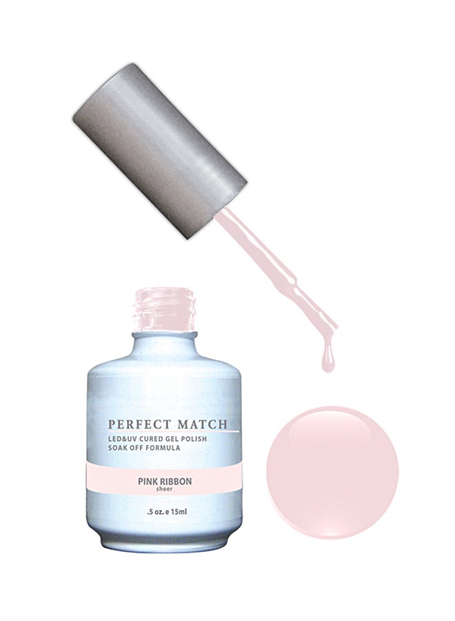 Lechat Perfect Match Gel Polish & Nail Lacquer Set Pink Ribbon - Image 2