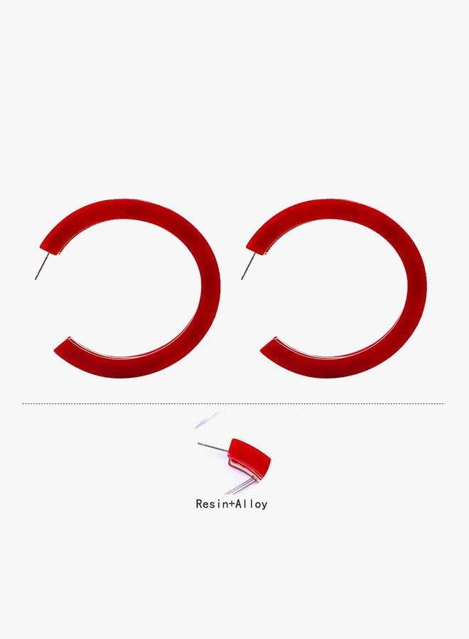 Resin Circular Hoops