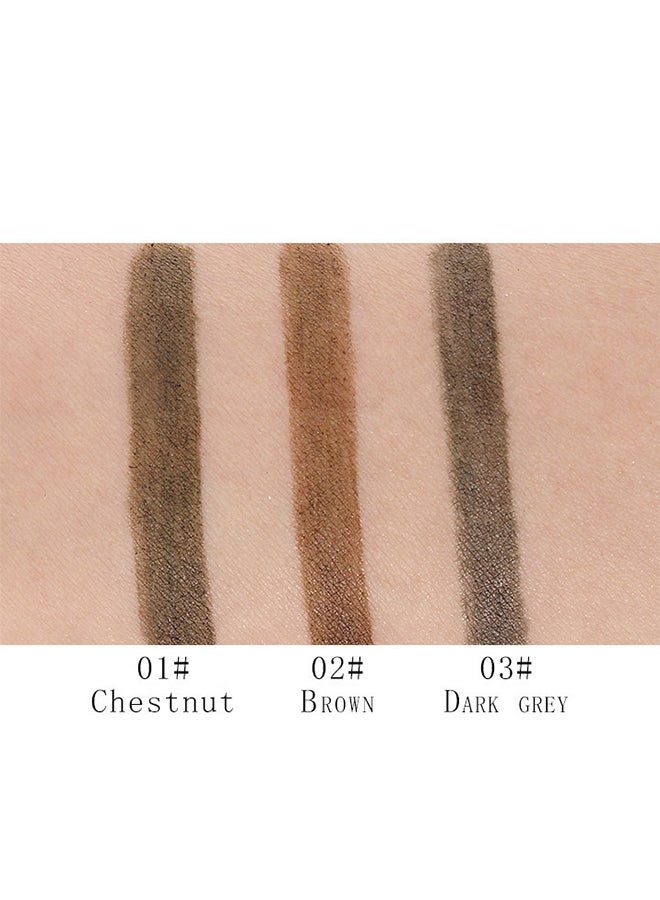 Music Flower - Microblading Liquid Eyebrow Pen Dark Grey - Image 1