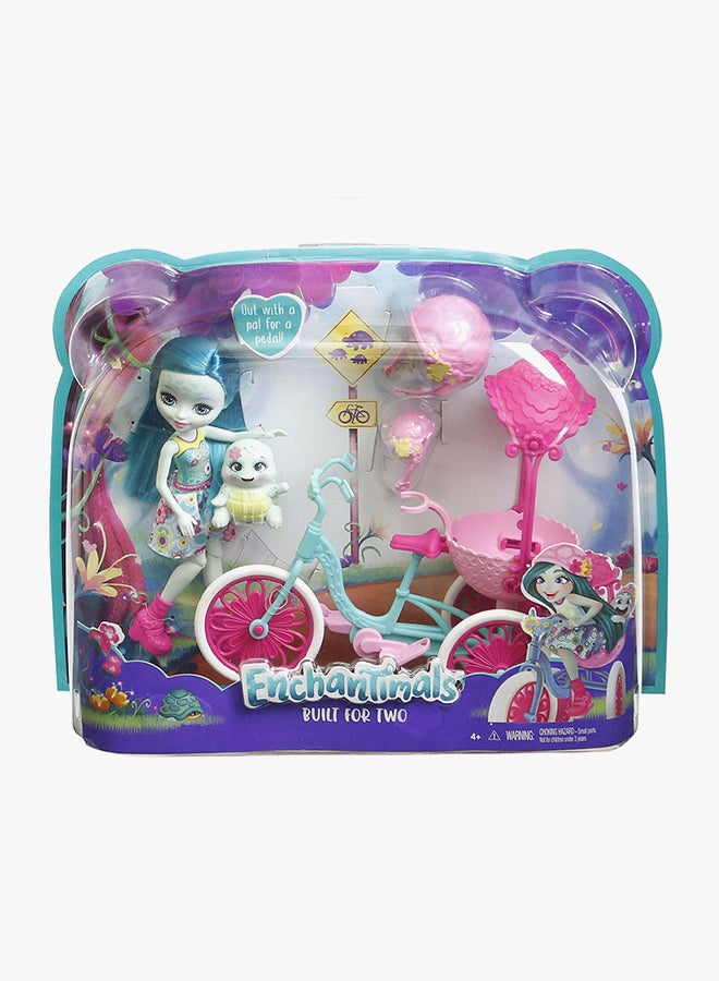 إنشانتيمالز مجموعة ألعاب متنوعة من دمية وسلحفاة تايلي - Image 1