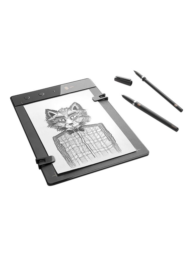 ISKN 2 + Digital Drawing Pad With  Pencils Black 