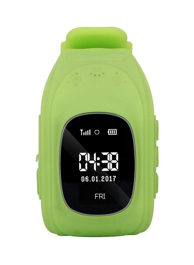 Generic Alloy GPS Tracker SOS Kids Monitoring Smartwatch Green  - Image 1