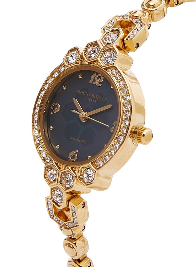 MOUNT ROYALE - women Stainless Steel Analog Watch 1596GPB - Image 1