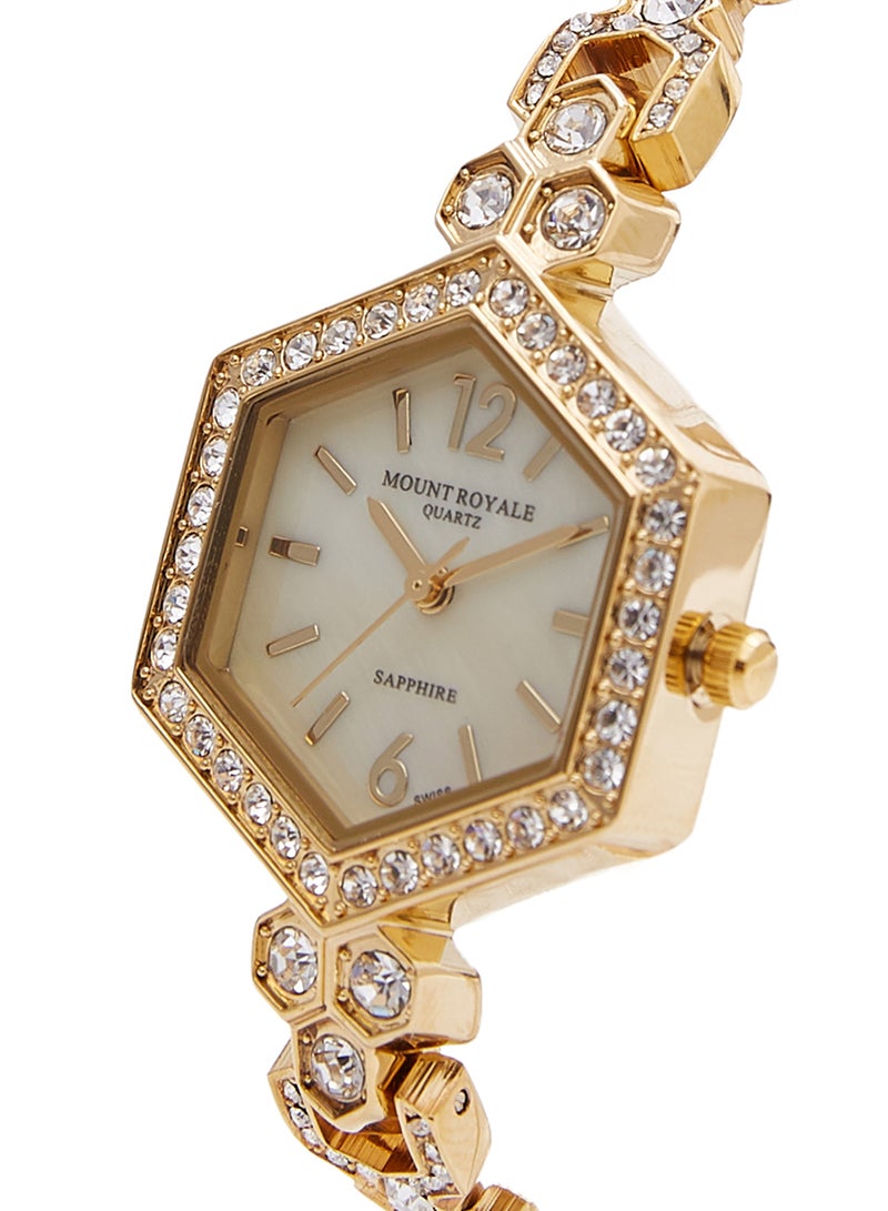 MOUNT ROYALE - women Stainless Steel Analog Watch 1597GP - Image 1